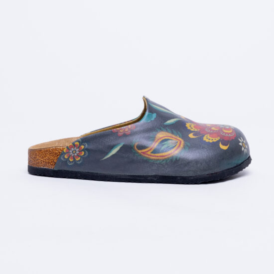 Zuecos planos cómodos para mujer con dibujos | TUASOLEA