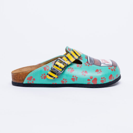 Zuecos planos cómodos para mujer con dibujos | TUASOLEA