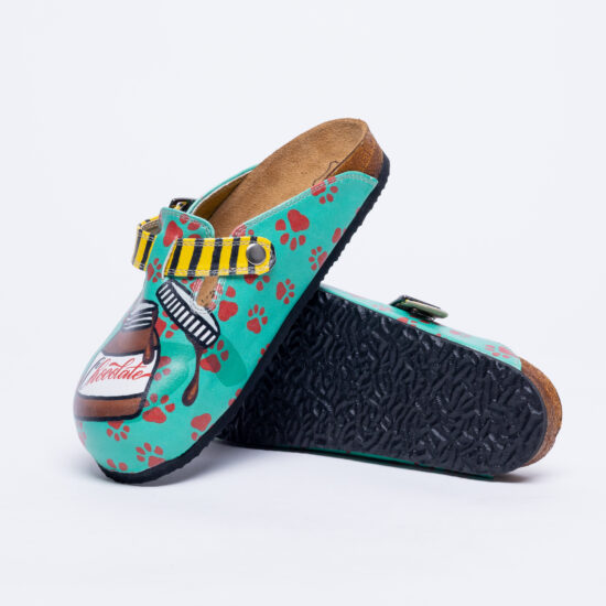 Zuecos planos cómodos para mujer con dibujos | TUASOLEA