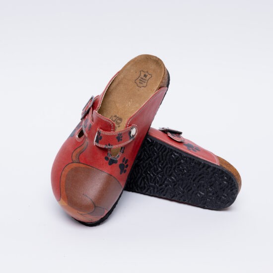 Zuecos planos cómodos para mujer con dibujos | TUASOLEA