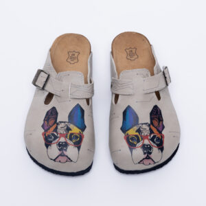 Zuecos planos cómodos para mujer con dibujos Zuecos con dibujos Estampados