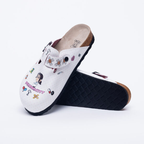 Zuecos sanitarios planos para farmacia | TUASOLEA