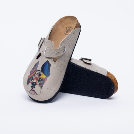 Zuecos planos cómodos para mujer con dibujos | TUASOLEA