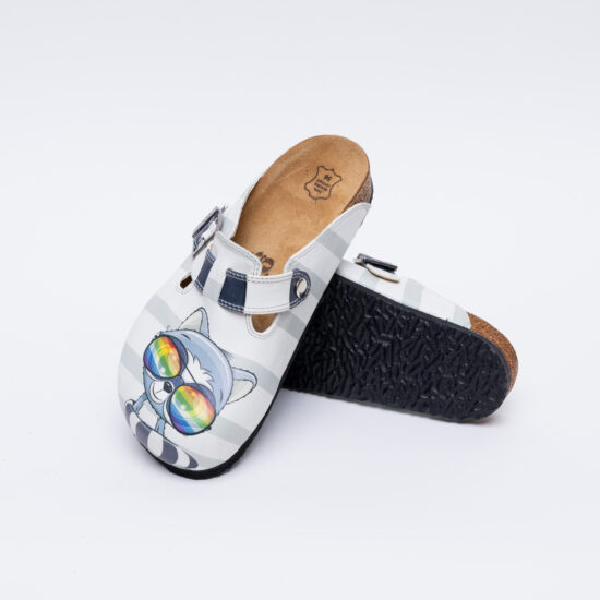 Zuecos planos cómodos para mujer con dibujos | TUASOLEA