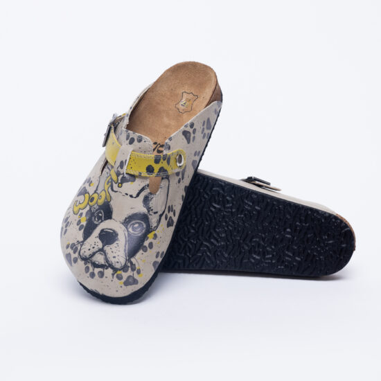Zuecos planos cómodos para mujer con dibujos | TUASOLEA