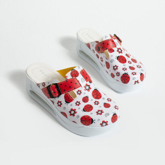 Zuecos anatómicos con plataforma y diseño colorido para mujer | TUASOLEA