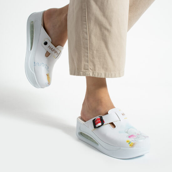 Zuecos anatómicos con plataforma y diseño colorido para mujer | TUASOLEA