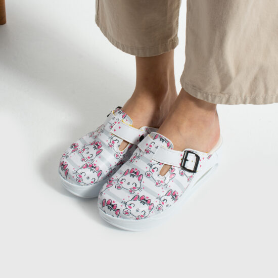 Zuecos anatómicos con plataforma y diseño colorido para mujer | TUASOLEA