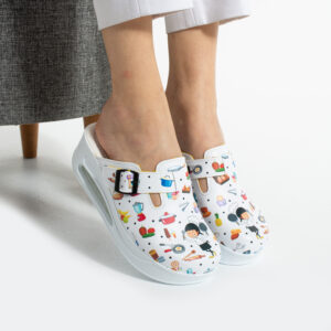 Zuecos con plataforma anatómica para cocina Zuecos con plataforma mujer Cocina