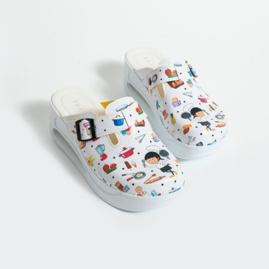 Zuecos con plataforma anatómica para cocina | TUASOLEA