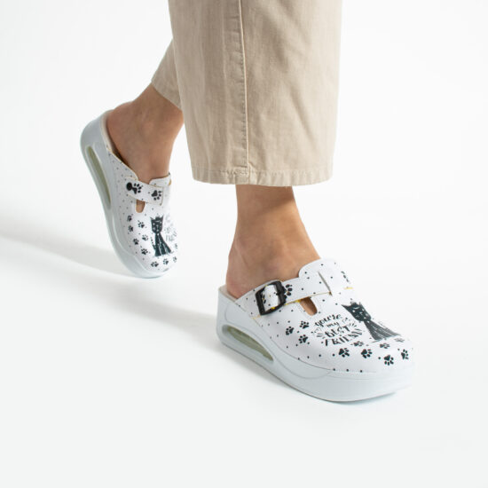 Zuecos anatómicos con plataforma y diseño colorido para mujer | TUASOLEA