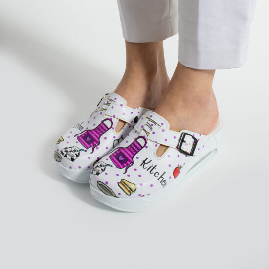 Zuecos con plataforma anatómica para cocina | TUASOLEA