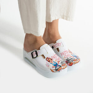 Zuecos con plataforma anatómica para cocina Zuecos con plataforma mujer Cocina