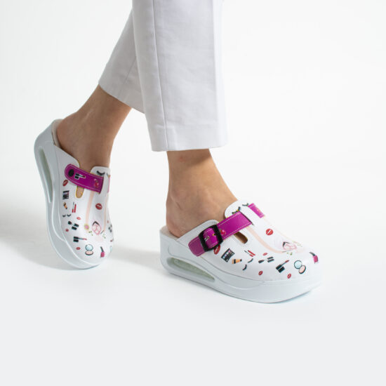 Zuecos con plataforma anatómica para esteticistas | TUASOLEA