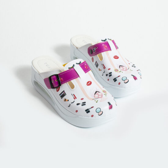 Zuecos con plataforma anatómica para esteticistas | TUASOLEA