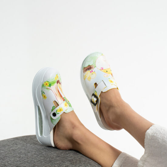 Alternative view of Zuecos de trabajo con plataforma para maestras