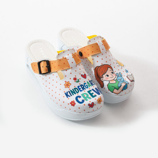 Zuecos de trabajo con plataforma para maestras | TUASOLEA