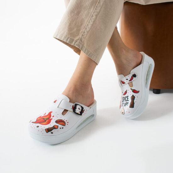 Zuecos de trabajo con plataforma para cocina | TUASOLEA