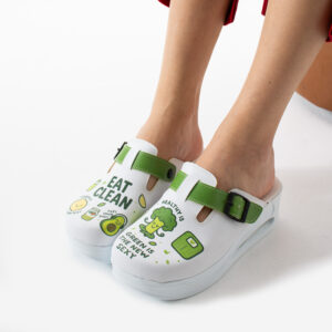 Zuecos de trabajo con plataforma para cocina Zuecos con plataforma mujer Cocina