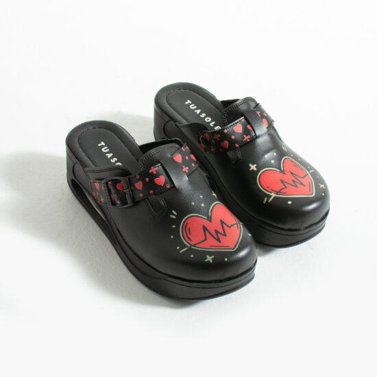 Zuecos sanitarios mujer con plataforma para enfermeras | TUASOLEA