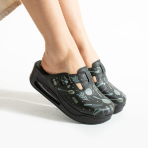 Zuecos de trabajo con plataforma para cocina Zuecos con plataforma mujer Cocina