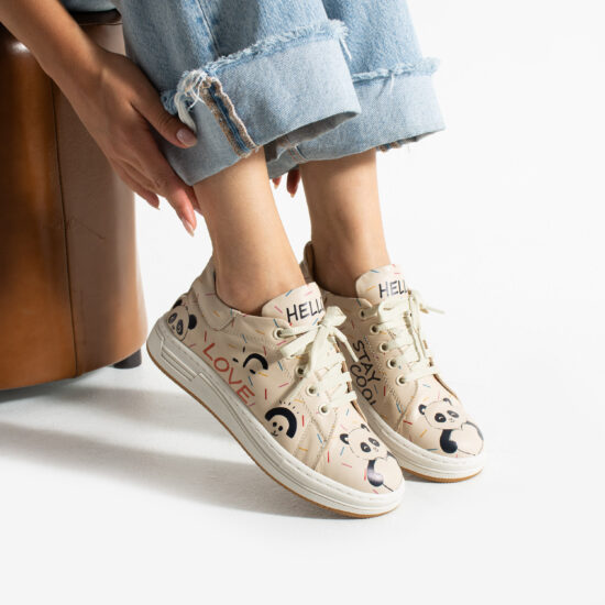 Zapatillas cómodas mujer de piel | TUASOLEA