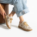 Zapatillas cómodas mujer de piel