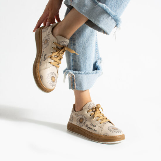 Zapatillas cómodas mujer de piel | TUASOLEA