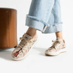 Zapatillas cómodas mujer de piel