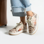 Zapatillas cómodas mujer de piel