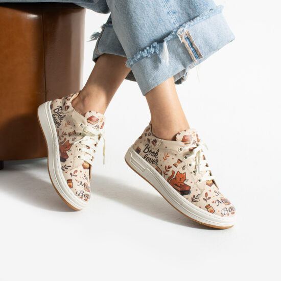 Alternative view of Zapatillas cómodas mujer de piel