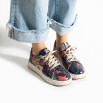 Zapatillas cómodas mujer de piel