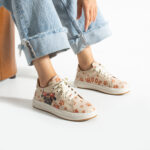 Zapatillas cómodas mujer de piel