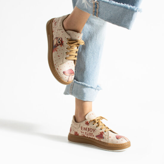 Zapatillas cómodas mujer de piel | TUASOLEA