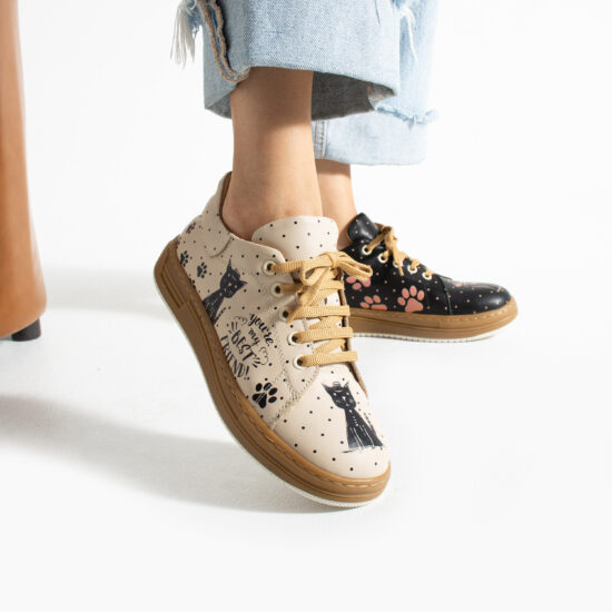 Zapatillas cómodas mujer de piel | TUASOLEA