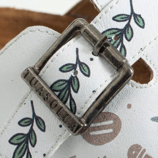 Zuecos planos estampados para cocina | TUASOLEA