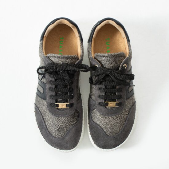 Zapatos barefoot mujer con horma ancha - Graphite | TUASOLEA