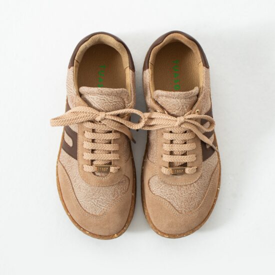 Zapatos barefoot mujer con horma ancha - Almond | TUASOLEA