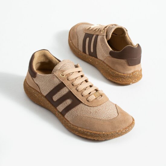 Zapatos barefoot mujer con horma ancha - Almond | TUASOLEA