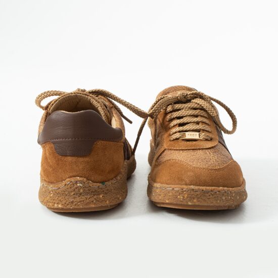 Zapatos barefoot mujer con horma ancha - Caramel | TUASOLEA