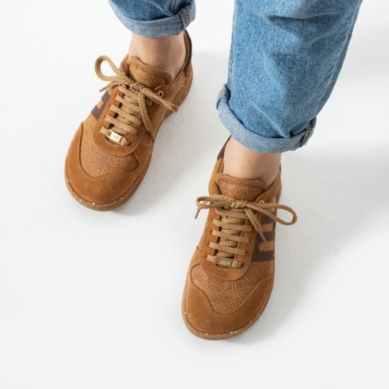 Alternative view of Zapatos barefoot mujer con horma ancha - Caramel