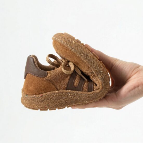 Zapatos barefoot mujer con horma ancha - Caramel | TUASOLEA