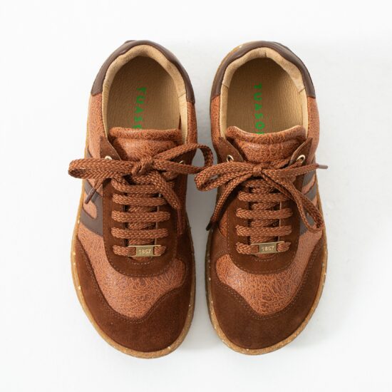 Zapatos barefoot mujer con horma ancha - Terracotta | TUASOLEA
