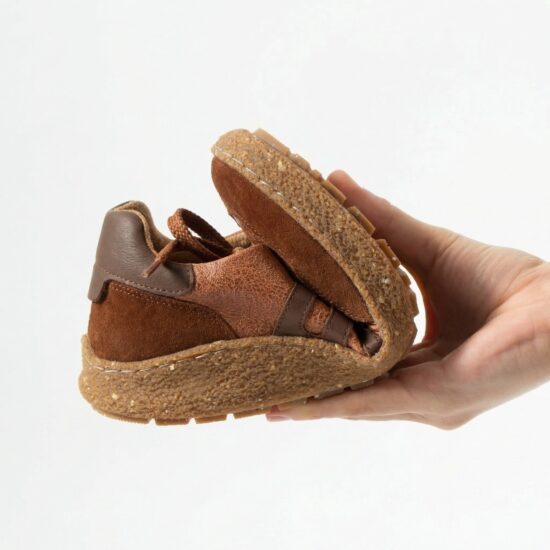 Zapatos barefoot mujer con horma ancha - Terracotta | TUASOLEA