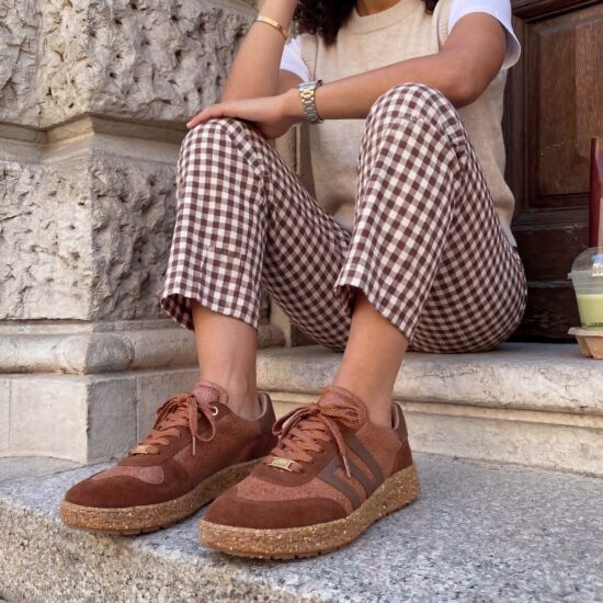 Zapatos barefoot mujer con horma ancha - Terracotta | TUASOLEA