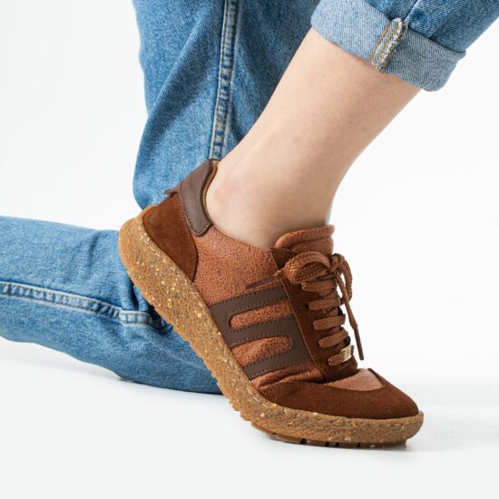 Zapatos barefoot mujer con horma ancha - Terracotta | TUASOLEA