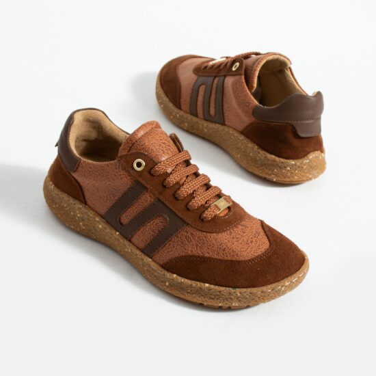 Zapatos barefoot mujer con horma ancha - Terracotta | TUASOLEA