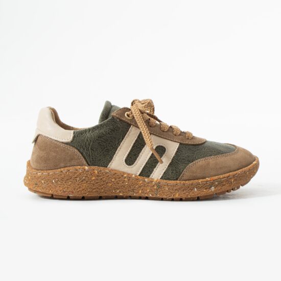 Zapatos barefoot mujer con horma ancha - Forest | TUASOLEA