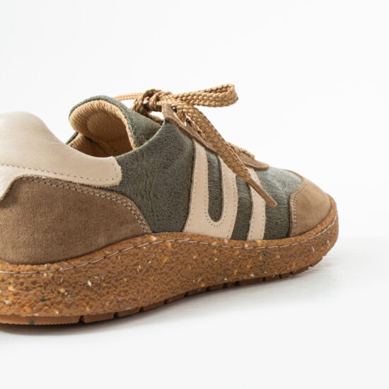 Zapatos barefoot mujer con horma ancha - Forest | TUASOLEA