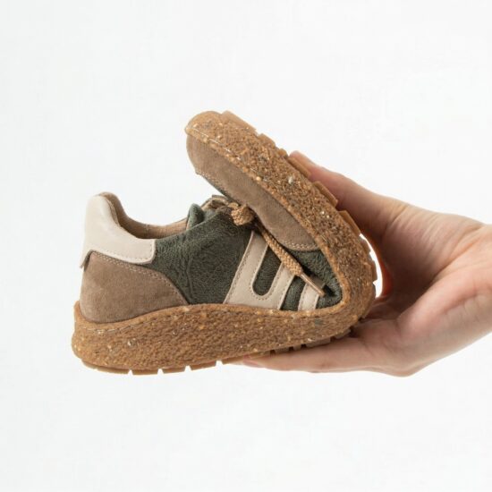 Zapatos barefoot mujer con horma ancha - Forest | TUASOLEA